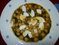 POTAJE DE GARBANZOS ESPINACAS Y BACALAO